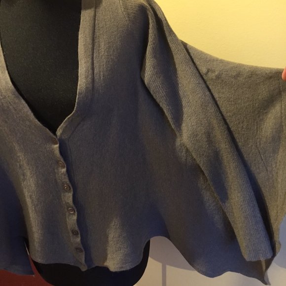 MY TRIBE silk/wool/alpaca cardi (S) - Picture 2 of 9